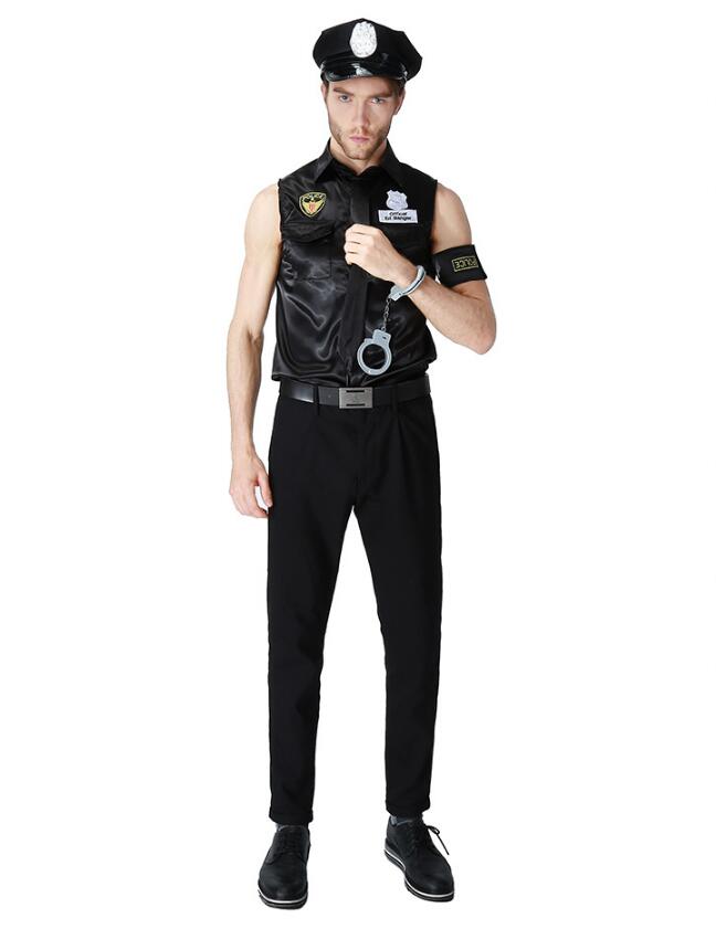 F1629 Dirty Cop Officer Ed Banger Halloween Costume